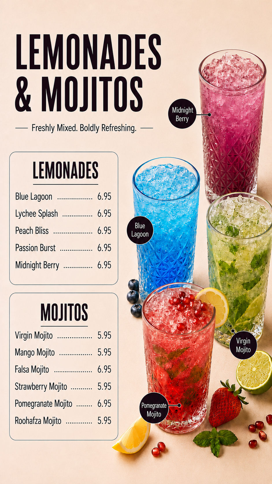 Lemonades & Mojitos